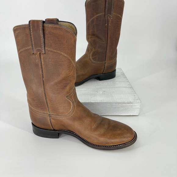 Justin 348 Mens Classic Roper Boot 